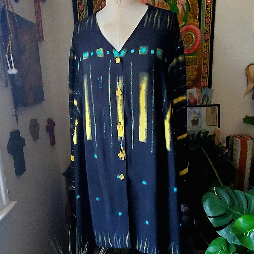Nino Wong California vintage jacket blouse